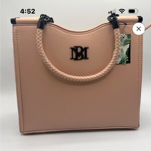 Badgley Mischka Elegant Blush Pink Women's Bag